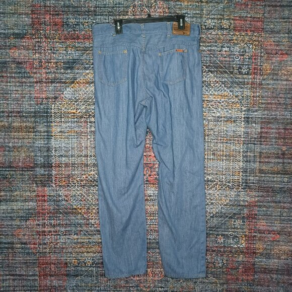 Vintage JC Penney RanchCraft mens dark wash straight leg jeans 36x32 EUC USA - Picture 3 of 13